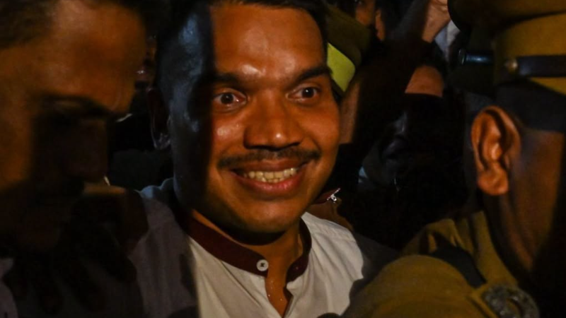 Namal Rajapaksa Arrested: Inside the Rs. 100 Million Bribery Case ...